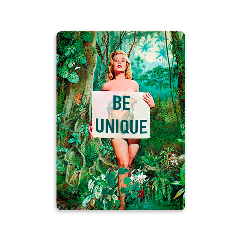 Postal - "Be Unique"