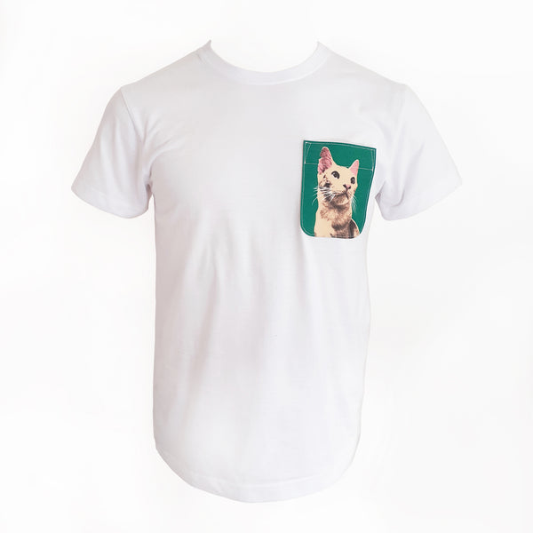 Camiseta - Bolsillo gato