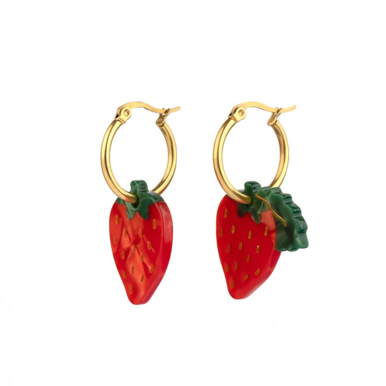 Pendientes - Fresas 🍓