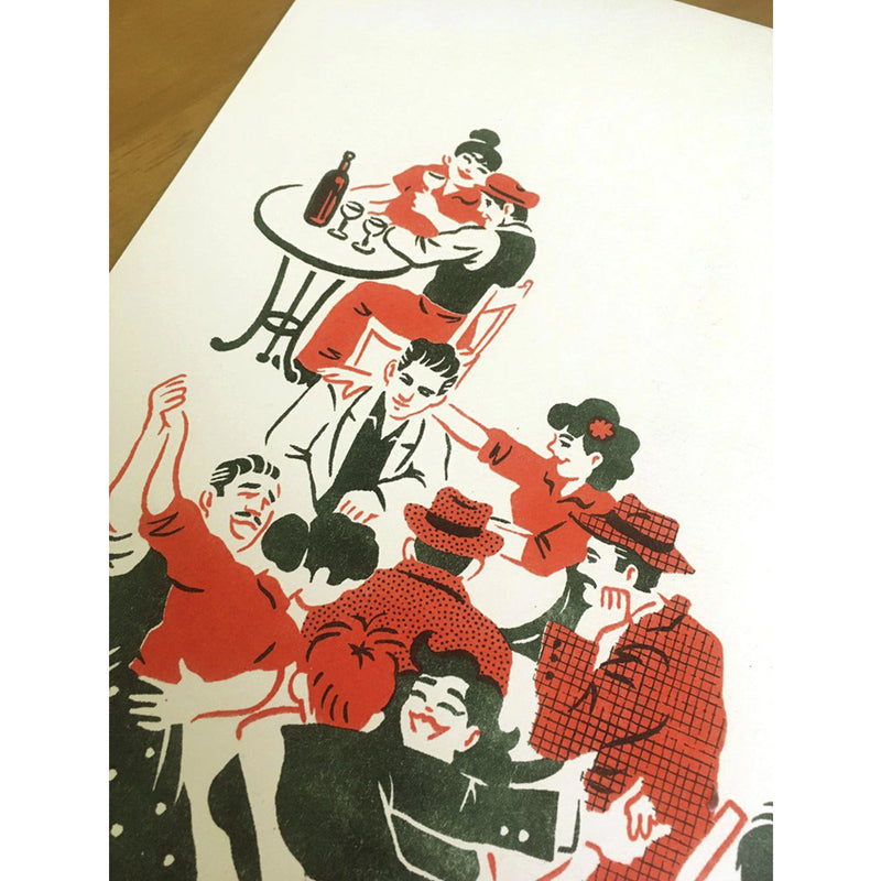 Print de El Marqués A3 - "Cabaret"