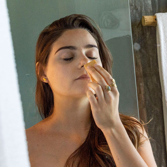 Champú sólido para cabello seco