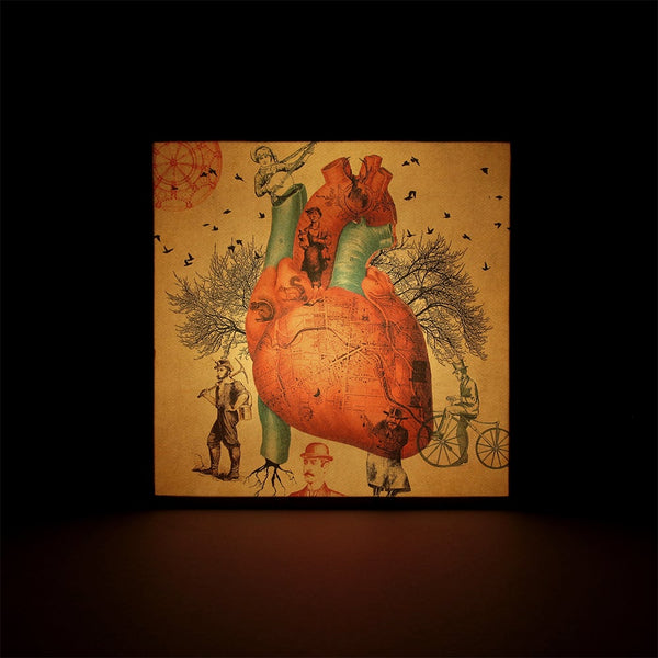 Caja de luz - "Corazón" de El Lucernario