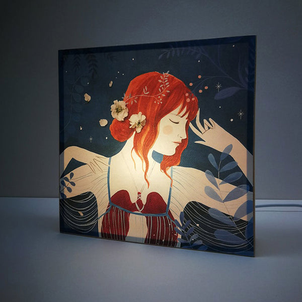 Caja de luz - "Florence" de Lady Desidia