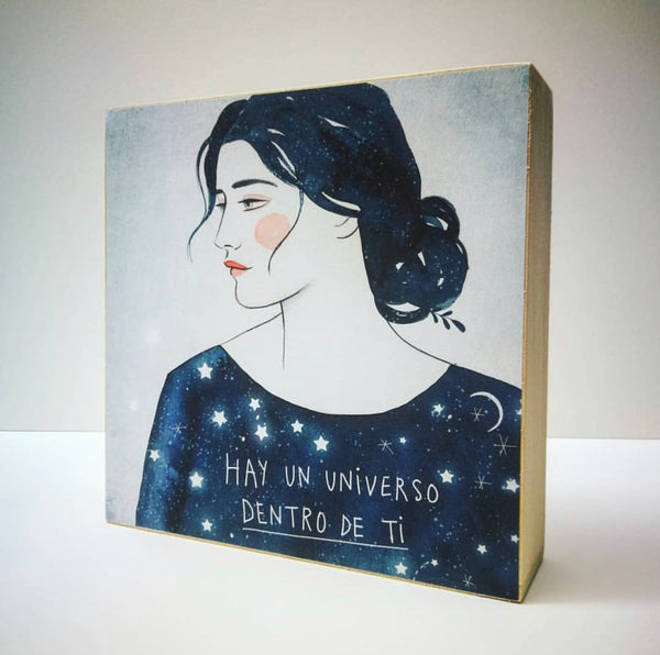 Caja de luz - "Hay un universo dentro de ti" de Lady Desidia