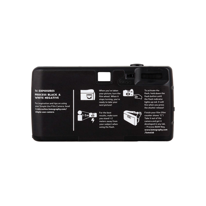 Cámara Simple Use recargable Lomography - Blanco y negro
