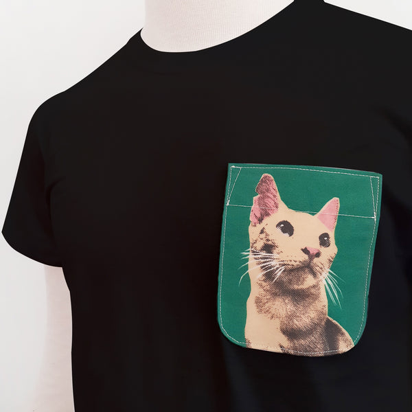 Camiseta - Bolsillo gato