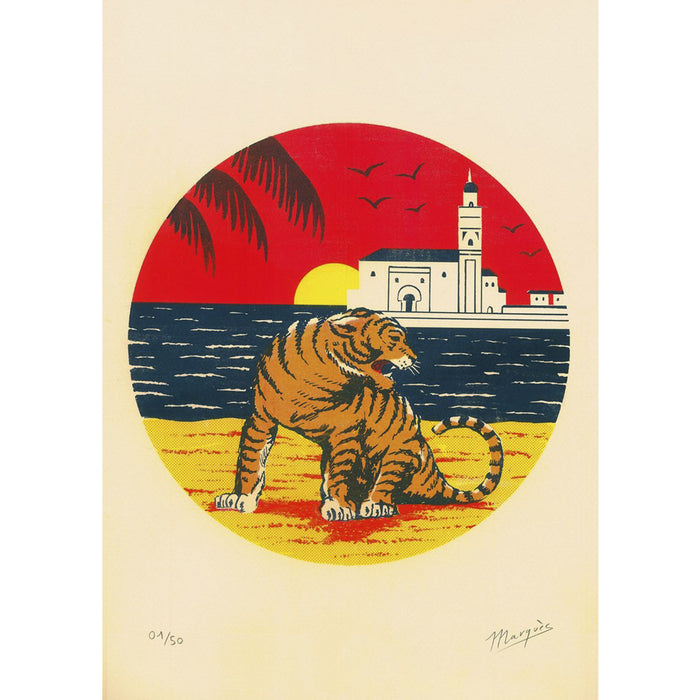 Print de El Marqués A3 - "Casablanca" 🐅