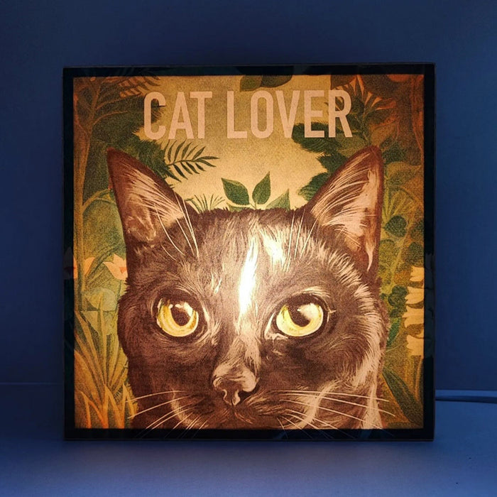 Caja de luz - "Cat lover" de El Lucernario