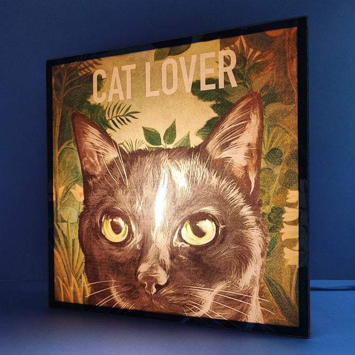 Caja de luz - "Cat lover" de El Lucernario