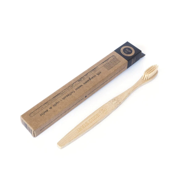 Cepillo de dientes de bambú - Suave