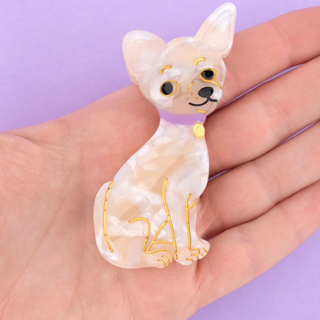 Pinza para el pelo - Chihuahua
