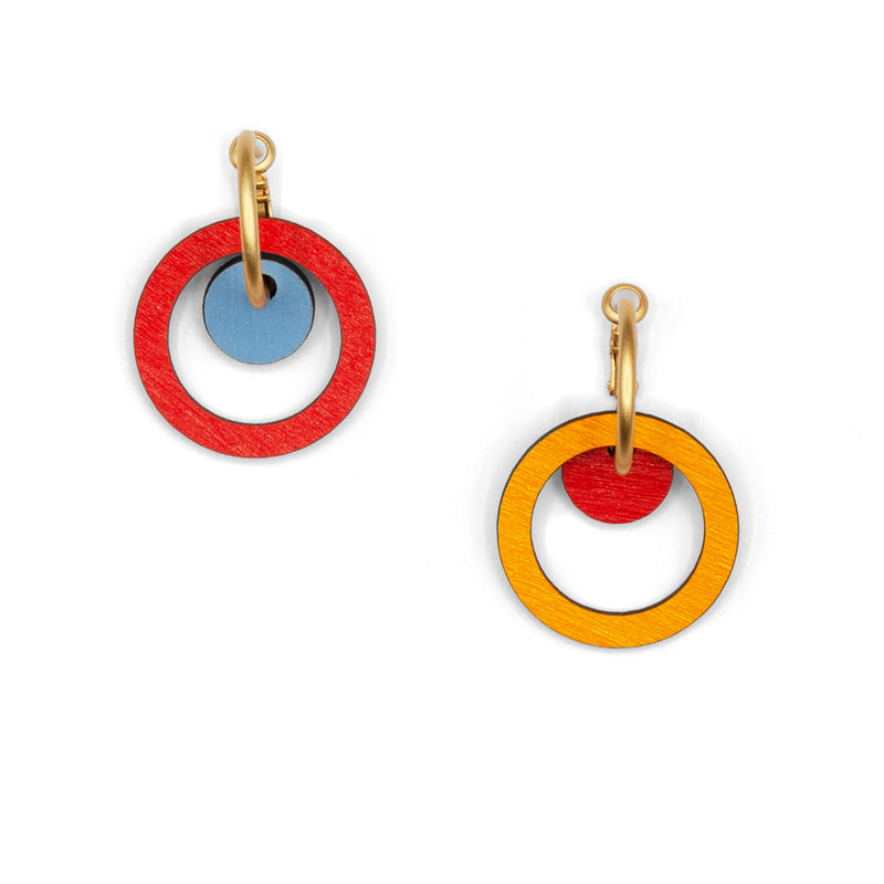 Pendientes Materia Rica - Circles and Hoops
