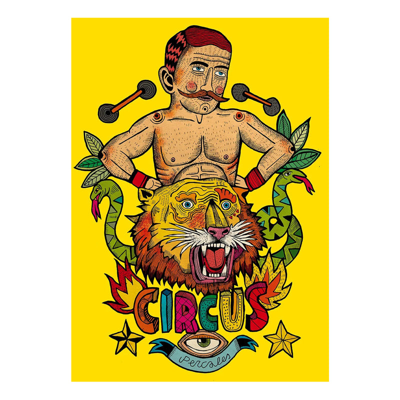 Print de Asís Percales A3 - "Circus"