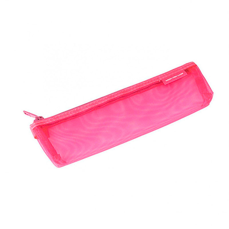 Estuche mini de malla Midori- Rosa