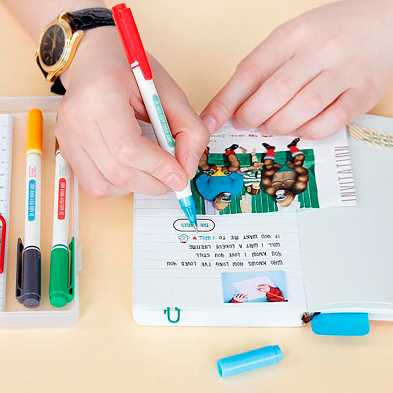 Bolígrafos bicolor - Pack de 3