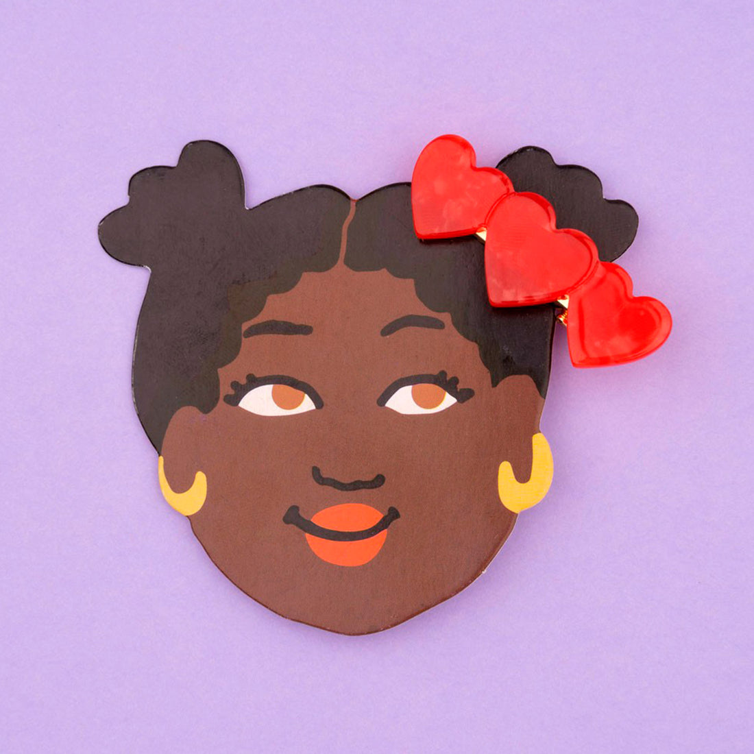 Pasador de pelo - Corazones 🥰