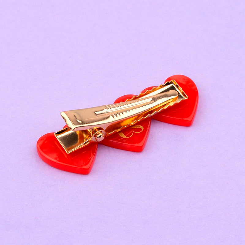 Pasador de pelo - Corazones 🥰