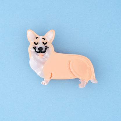 Pasador de pelo - Corgi 🐶