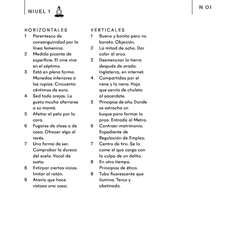 Pasatiempos - Crucigramas para curarlo casi todo