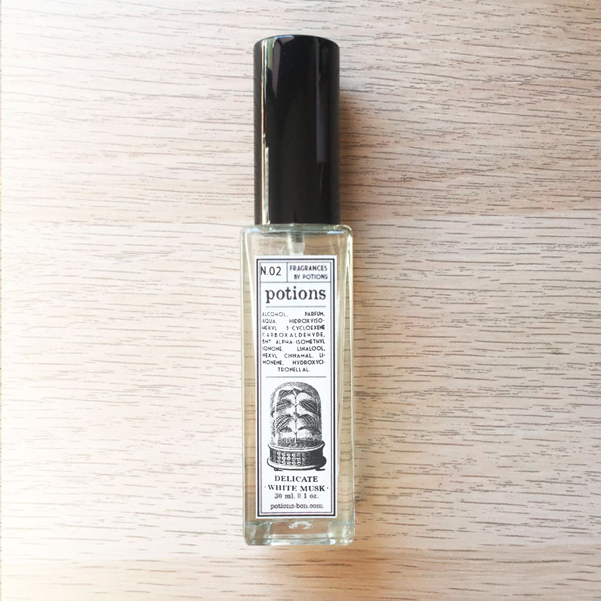 Perfume en spray Potions Bcn  - Nº02 Delicate White Musk