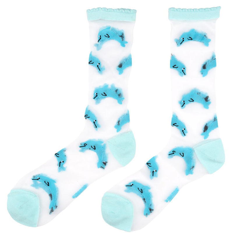 Calcetines transparentes - Delfín 🐬