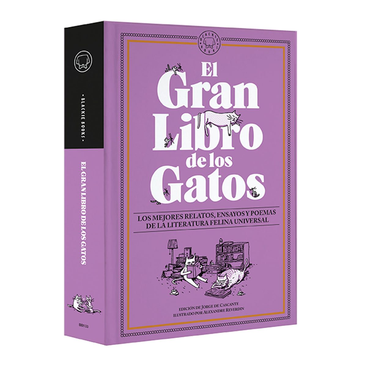 Libro - "El gran libro de los gatos" - Blackie Books