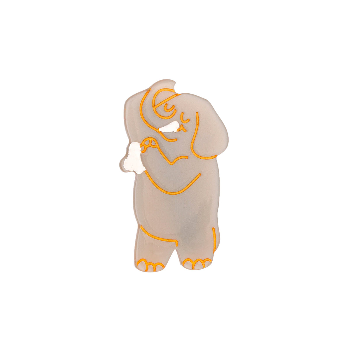 Pasador de pelo - Elefante duchándose 🐘