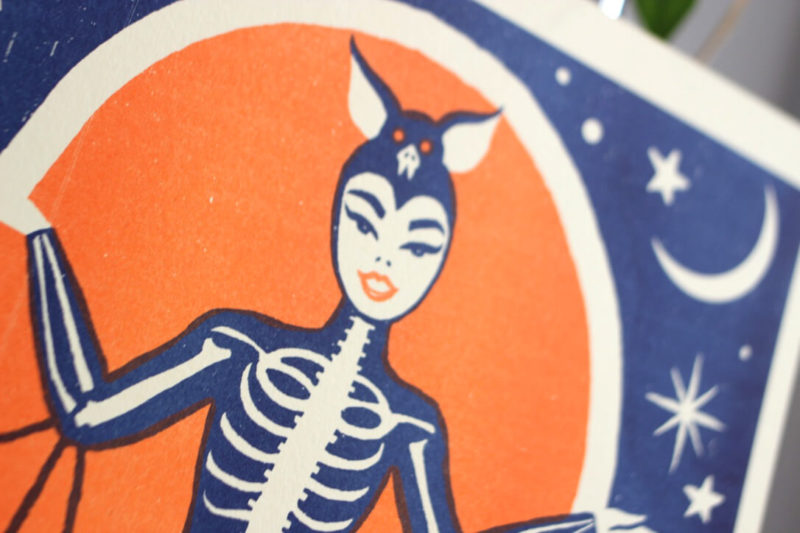 Print de El Marqués A3 - "Bat Girl" 🦇