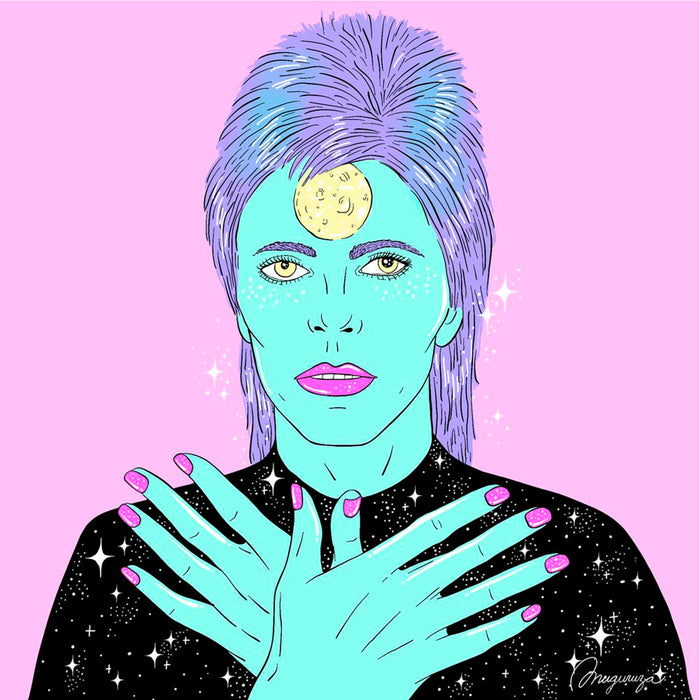 Print de Isa Muguruza - "Bowie"