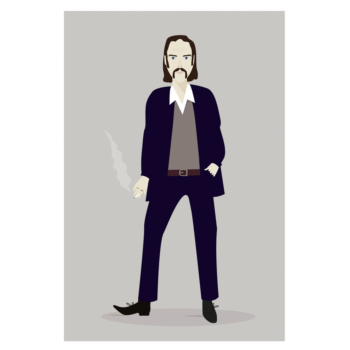 Print de Judy Kaufmann A4 - "Nick Cave"