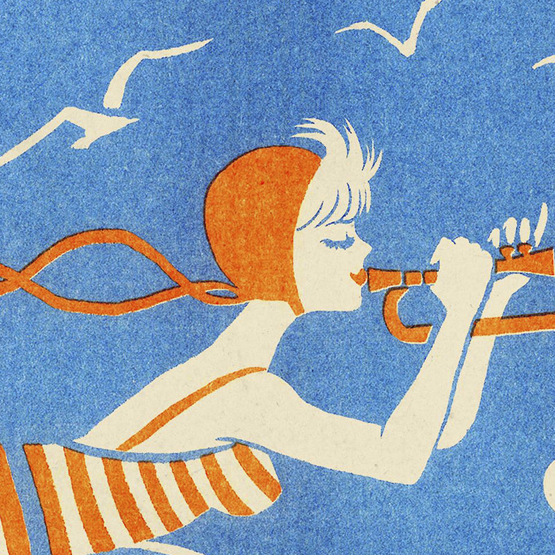 Print de El Marqués A3 - "Jazz à la Plage"