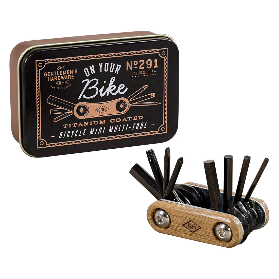 Multi-herramienta de bolsillo para bicicletas
