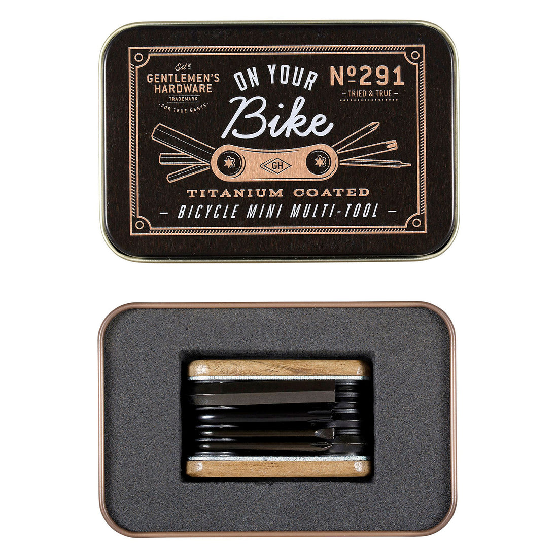 Multi-herramienta de bolsillo para bicicletas
