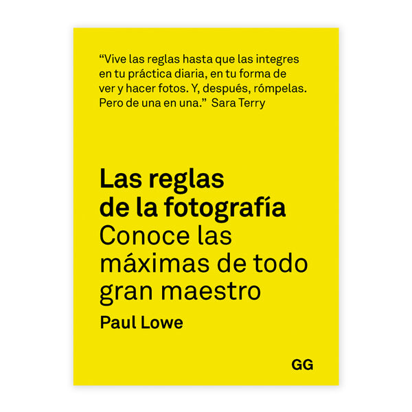 Libro - "Las reglas de la fotografía" de Paul Lowe
