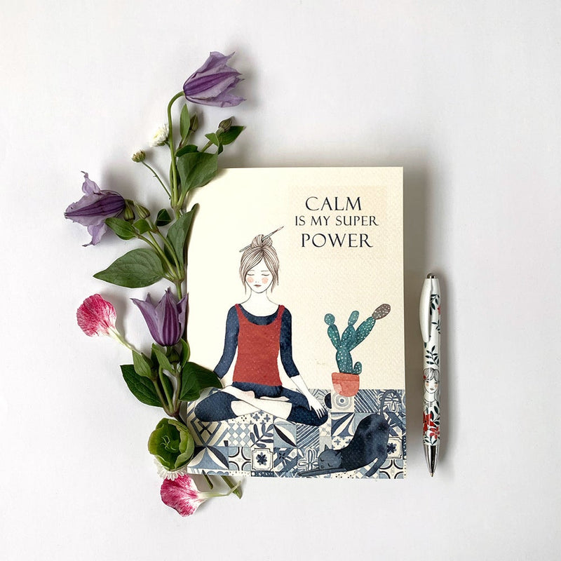 Libreta - "Calm" de Lady Desidia