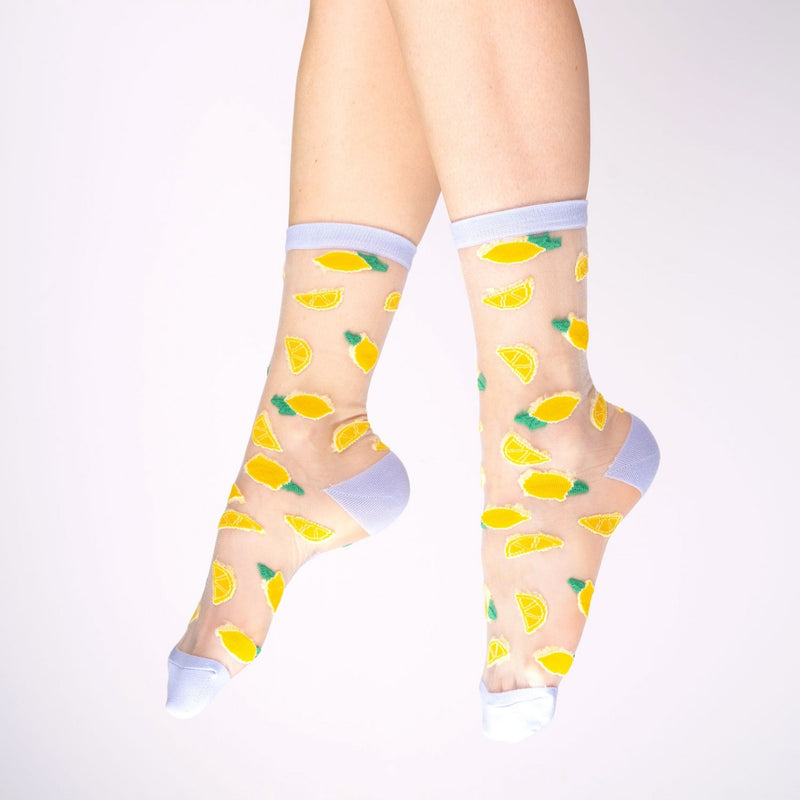 Calcetines transparentes - Limones