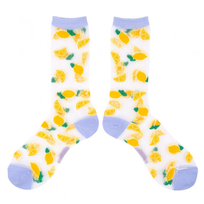 Calcetines transparentes - Limones