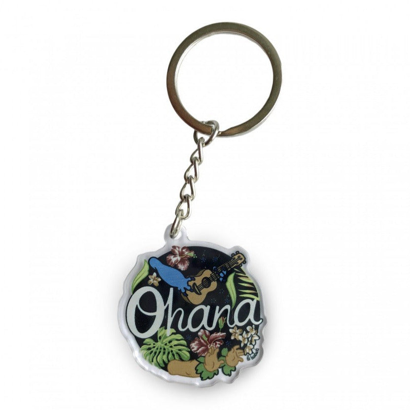 Llavero La Barbuda -  "Ohana"