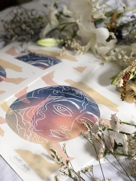 Print de Carmen Seijas - "Luna"