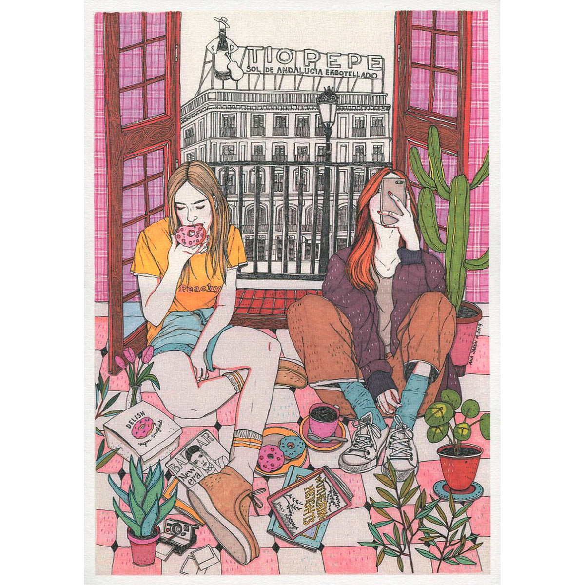 Print de Ana Jarén A4 - "Madrid 4"