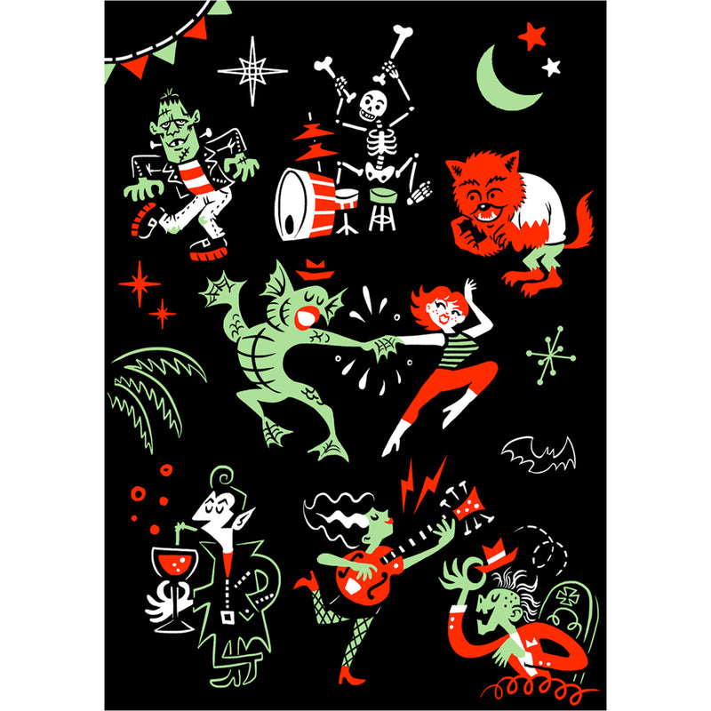 Print de El Marqués A3 - "Monster Mash"