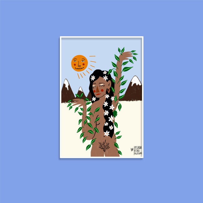 Print de Pesadaperoalegre A4 - "Nature"