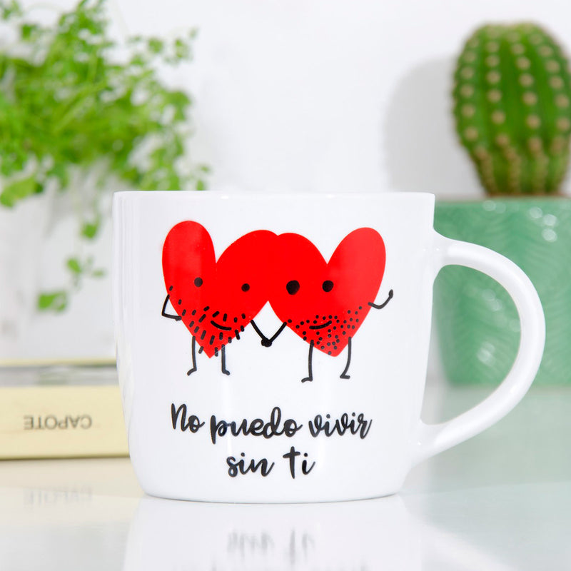 Taza - "No puedo vivir sin ti"