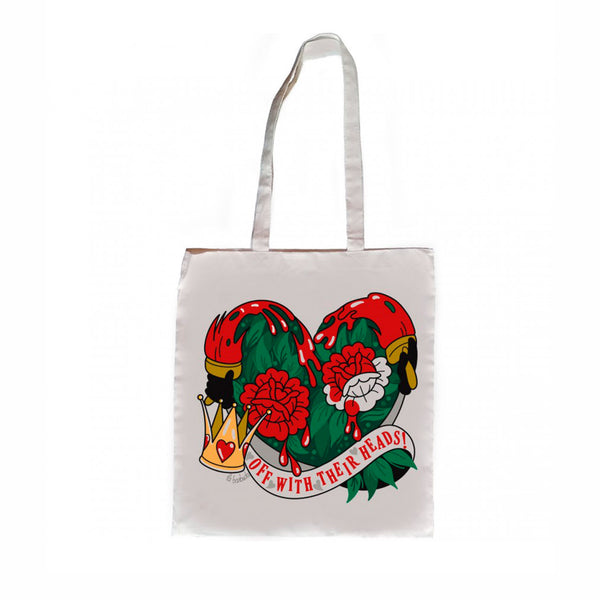 Tote bag - "Off with their heads"
