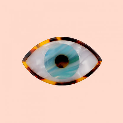Pasador de pelo - Ojo azul