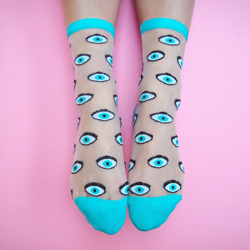 Calcetines transparentes - Ojos
