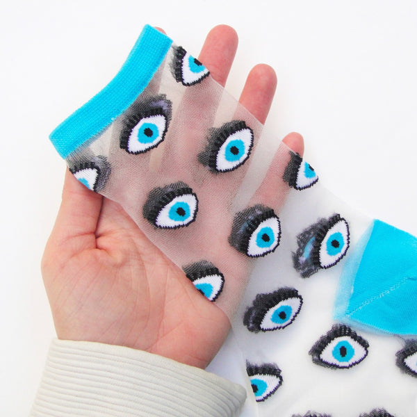 Calcetines transparentes - Ojos