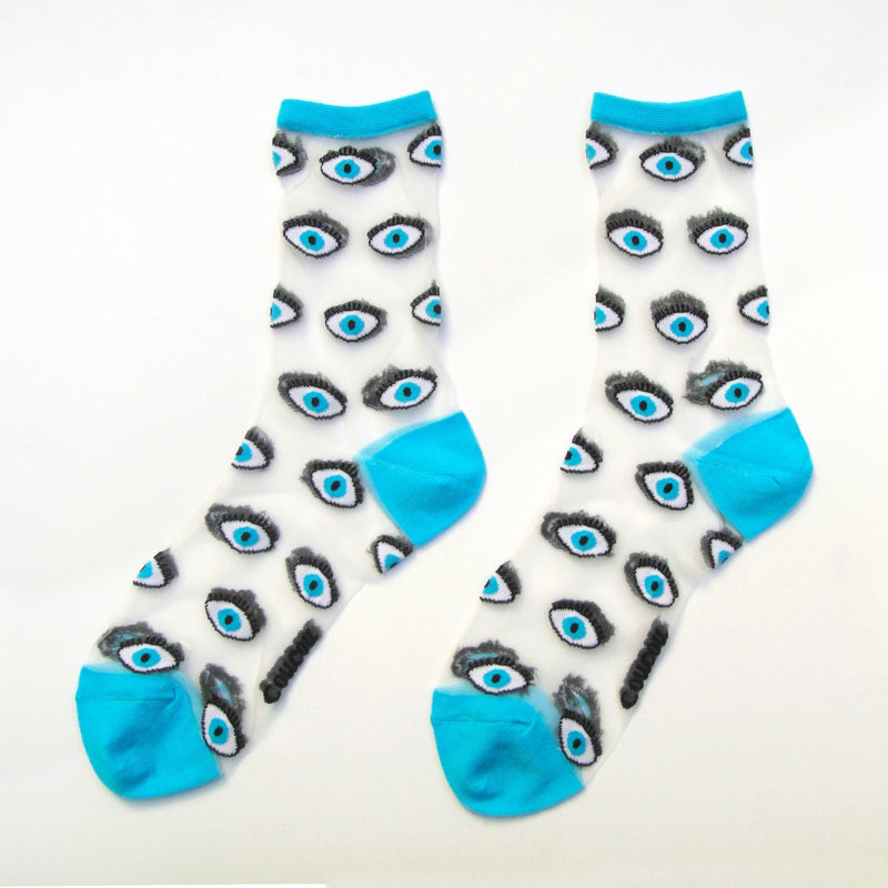 Calcetines transparentes - Ojos