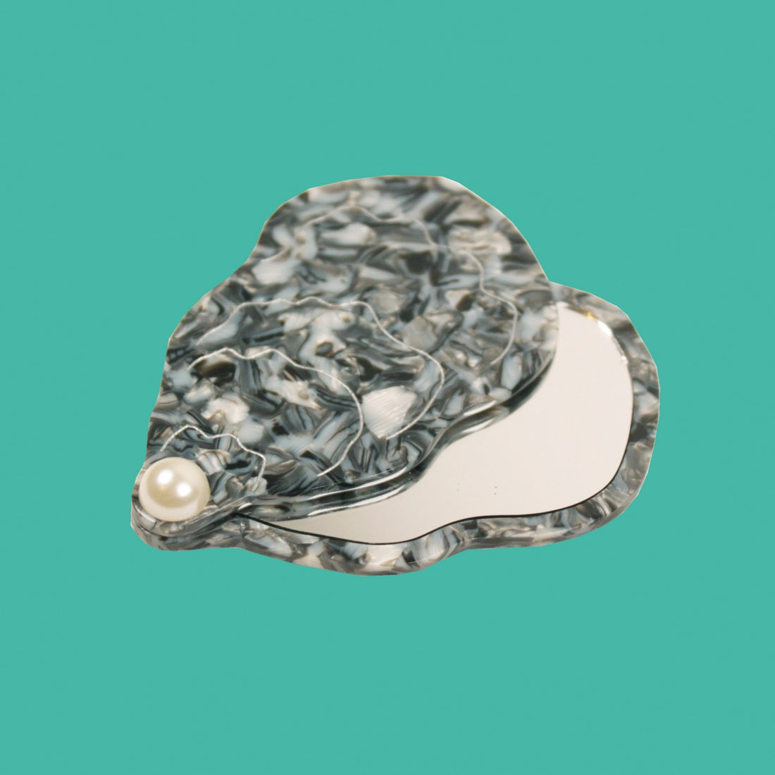 Espejo de bolsillo - Ostra