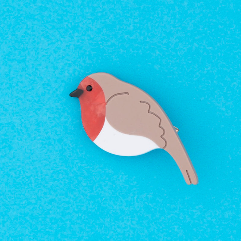 Pasador de pelo - Petirrojo 🐦